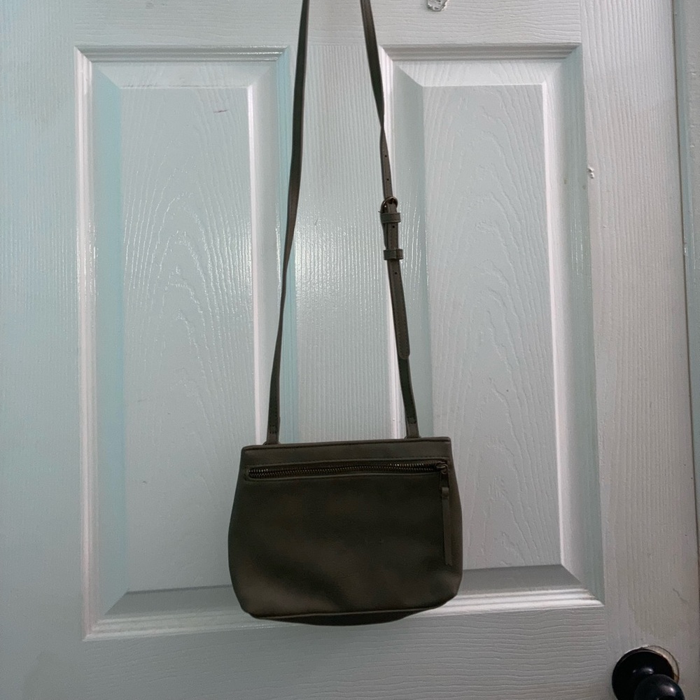 olive green cross body